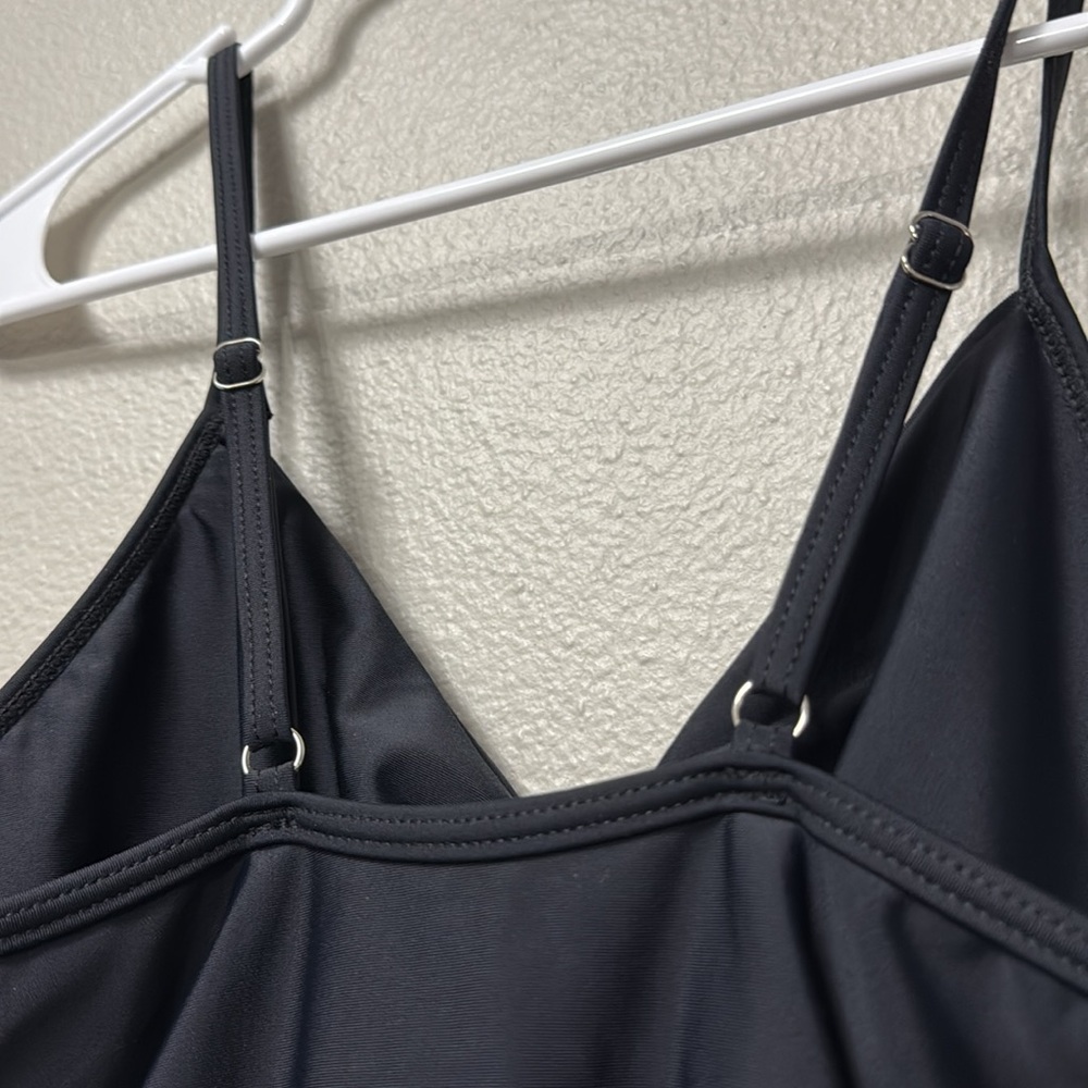 Amazon Cutout Tie Front One Piece Swimsuit - Picture 10 of 11